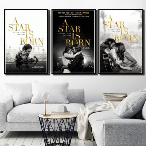 A Star Is Born Love Movie Bradley Cooper Canvas Painting Posters And Prints Wall Pictures For Living Room Decorative Home Decor