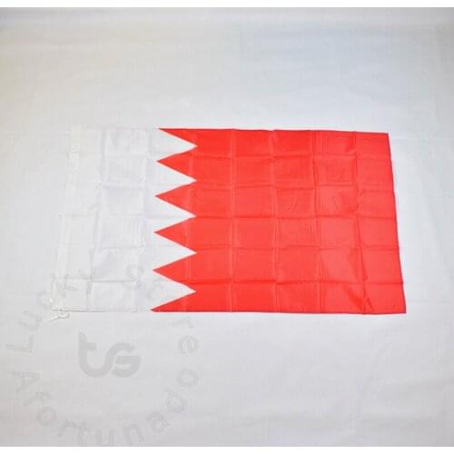 Bahrain 90*150cm flag Banner Hanging National flag for meet,Parade,party.Hanging,decoration