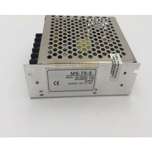 MS-75-5 MS-75-12 MS-75-24 MS-75-15 75w 5v 12v 15v 24v power suply unit mini size din led power supply ac dc converter