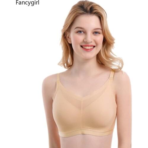 Pocket Bras for Women After Surgery Mastectomy Bra Can Be Put In Breast Prosthesis Wireless Bra for Breast Cancer Women Push Up