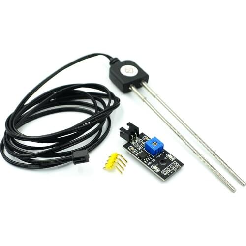 Soil Moisture Sensor and Soil Detector Module Soil Moisture Test Soil Humidity Test Corrosion Resistance Probe for Arduino