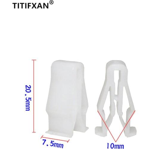 For Sonata Verna Elantra Accent Tucson IX25 Kia Sportage R K2 K3 K5 Forte Car Center Console Dashboard CD DVD Fastener Clips