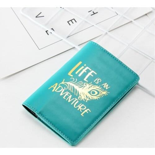 Hotsales Credit Card Holder Men Women New Travel Leather Passport Holder Card Case Protector Cover Wallet Bag CH01B