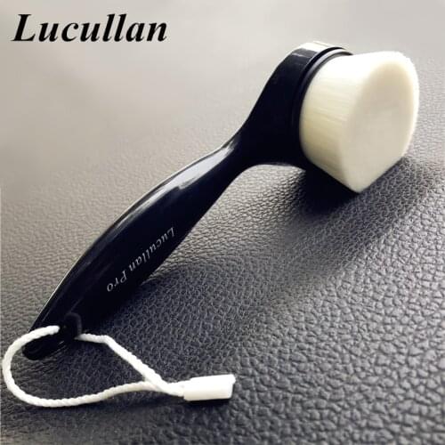 Lucullan Ergonomic Super Soft Hair Nano brush Interior Leather Panel LCD Cleaning Dusting Brush
