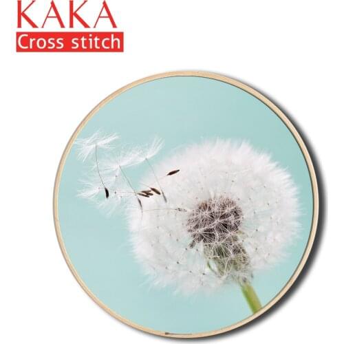 Cross stitch kits,Embroidery needlework sets with printed pattern,11CT-5D canvas for Home Decor Painting,flowers CKF0060