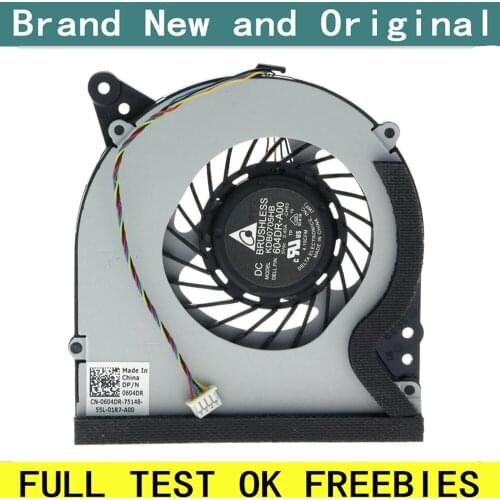 New laptop CPU cooling fan Cooler Notebook PC for Dell XPS 18 1810 DP/N 0604DR 604DR-A00 MODEL KDB0705HB-CH63
