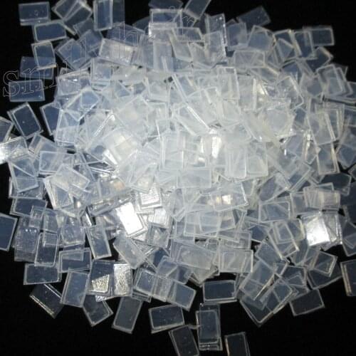 Flat shape Italian keratin glue grain for Fusion Human Hair pre-bonded hair extensions Keratin Hair Extensions 100pcs/lot