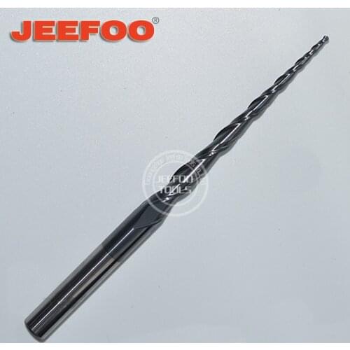 R0.75*60H*100L*D8 Taper Bits For Cutting Wood/ Metal With High Effect And Good Quality/Taper Ball Nose Cutter