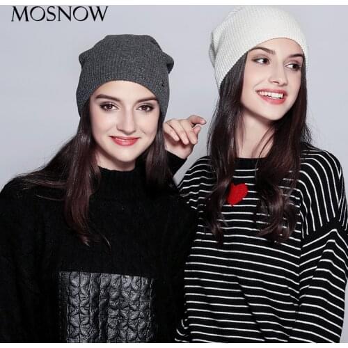 European and American luxury wool ladies hat, ear protection, warm hood, long style, ladies best friend woolen knit hat