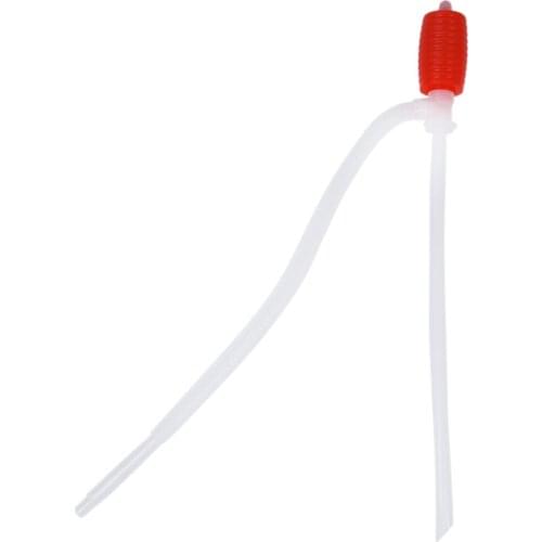 Manual Hand Siphon Syphon Oil Water Petrol crude oil engine Fuel Liquid Transfer Pump Pipe