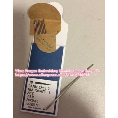Schmetz Chain Chenille Embroidery Needle CANU: 52:56 2 253C 253M PHX253 C PH X 253 M Tajima China embroidery machine spare parts
