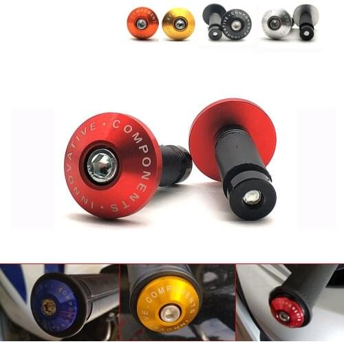 Universal Motorcycle Handlebar Grips Bar Ends Slider For Honda CRF1000L Kawasaki VERSYS 650 ZG1000 ZRX 1100 1200 ZX 11 1100 7R 9
