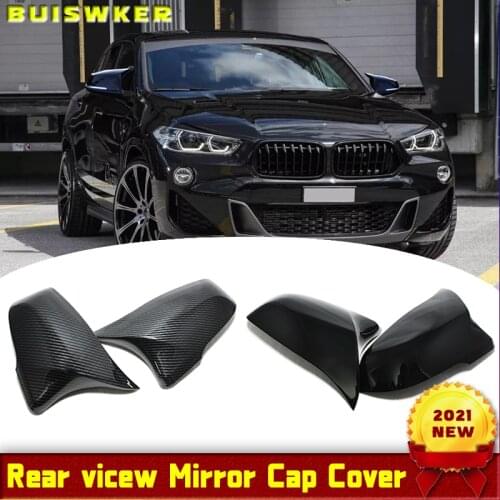 X1 F48 Carbon Mirror Cover For BMW X2 F39 F46 F45 F49 F52 Z4 G29 1 2 Series Touring Side RearView Mirror Case M Look 2014-UP