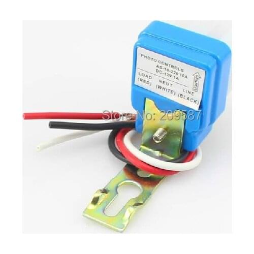 10pcs Auto On Off Light Switch Photo Control Sensor for AC 220V - AC 240V 10A