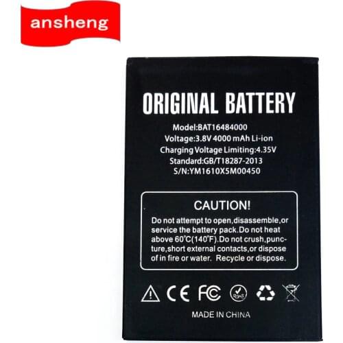 High Quality BAT16484000 4000mAh battery for DOOGEE X5 MAX x5max Pro Cellphone