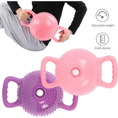 Fitness Yoga Water Bottle Bell Female Water Bottle Bell Double Ear Handle Exercise Equipment Yoga Shape Dumbbells