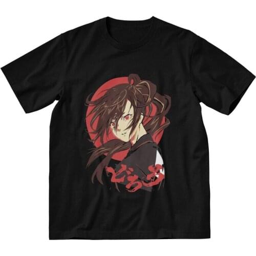 Dororo Hyakkimaru T Shirt Men Short Sleeve 100% Cotton T-shirts Japanese Anime Manga Tees Top Harajuku Tshirts Gift