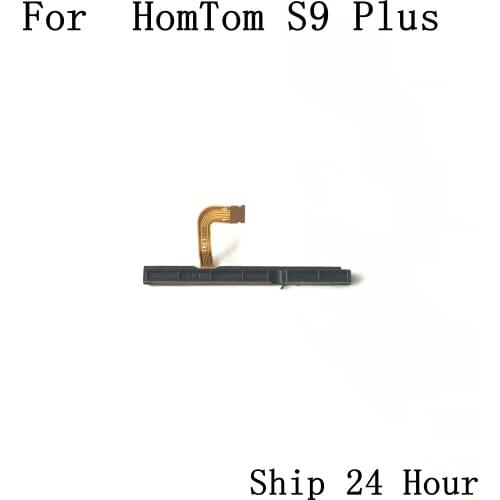 HomTom S9 Plus Used Power On Off Button+Volume Key Flex Cable FPC For HomTom S9 Plus Repair Fixing Part Replacement