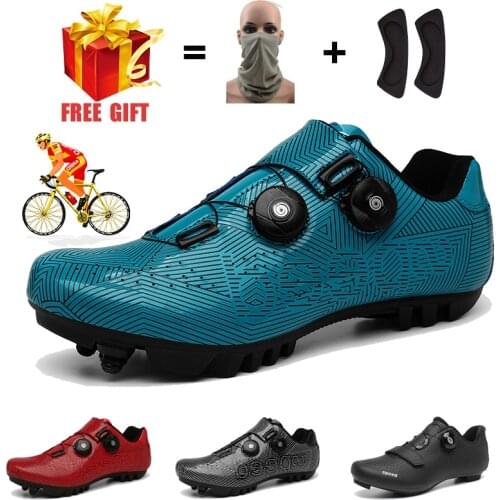 2021 Mens Custom SPD Road Track Cycling Shoes Women Man Spin Mountain Trekking Bicycle Sneakers Male MTB Route Biking Shoes