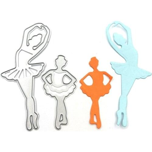 Julyarts Ballet Metal Cutting Dies New 2021 Photo Album Carbon Steel Material Stamps Cutting Embossing