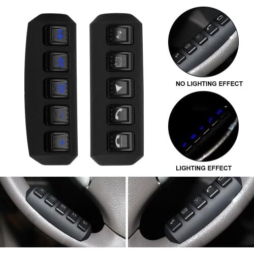 Multifunction Car DVD Radio Car Steering Wheel Button Backlight GPS Remote Control Easy Install For Stereo