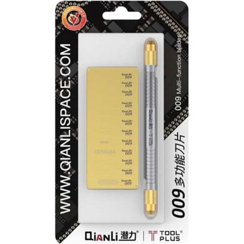 Qianli Multifunctioal CPU IC Glue Remover Knife 007 008 009 Thin blade motherboard BGA chip glue Cleaning Scraping Pry Knife