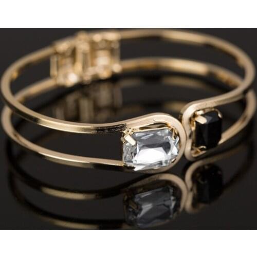 Fashion Women Bracelet Gold Jewelry Fashion Crystal Bracelets Bangles Christmas Gifts For Women