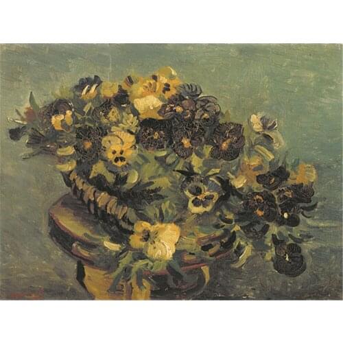 Landscape Van Gogh DIY 11CT Cross Stitch Embroidery Kits Needlework Craft Set Printed Canvas Cotton Thread Home Room