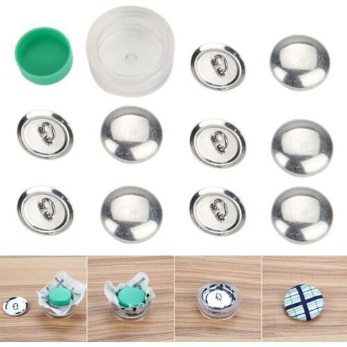 DIY Bag Cloth Buckle Kits Press Button Cloth Base Semi-finished Products with 1 Set Tools Handicraft Sewing Supplies 899