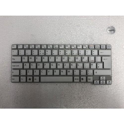 NEW Laptop Keyboard For Sony Vaio VPC-CW VPC CW VPCCW CW16EC CW18FC uk version keyboard