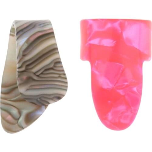 Thumb Finger Picks Plectrum for Ukulele Guitar Bass Mandolin