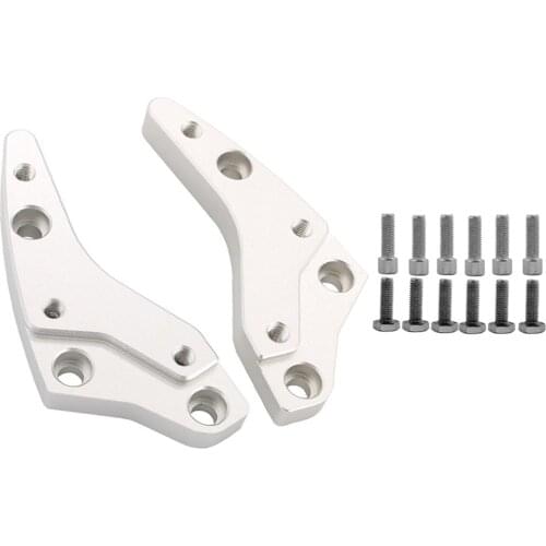 CNC Motorcycle Handlebar Riser Relocation Mounts 0.7" Height up Adapters For BMW