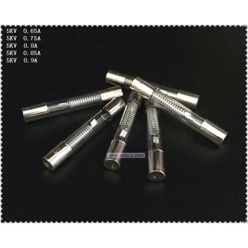 10 Pcs/Lot 0.65A/0.75A/0.8A/0.85A/0.9A 5KV 6x40mm Microwave Oven High Voltage Fuse 650mA/750mA/800mA/850mA/900mA Brand New