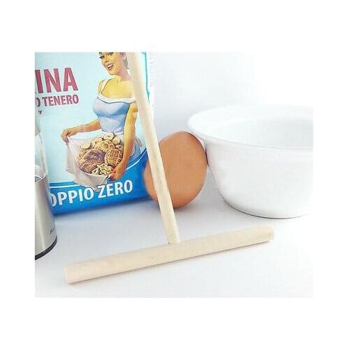 Stretch batter Crepe Maker spatula pancake spreader wood home restaurant s 99 S0274 sent from Italy