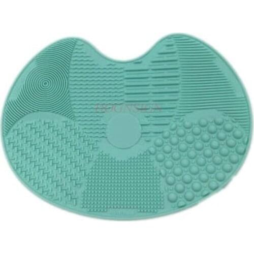 Makeup Brush Cleaning Cleaning Tool Suction Cup Silicone Scrub Pad Brush Cleaning Glove Washer Plate Sale
