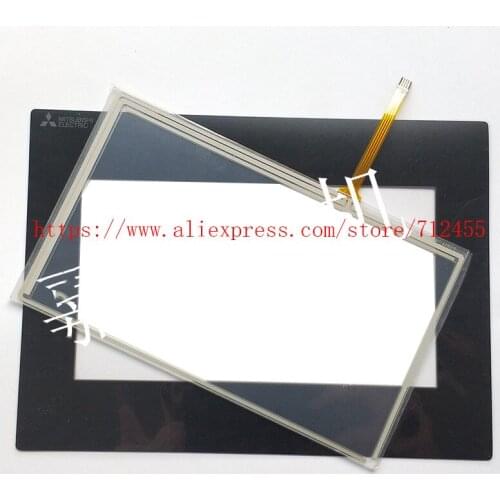 TP-4333S1 Touch Screen Glass Panel Digitizer for Mitsubishi GS2107-WTBD Touchscreen Panel with Protective Film