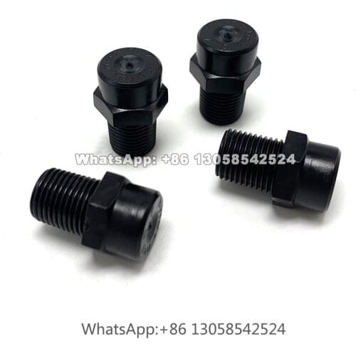 Water Mist Cooling Nozzle, Super Fine Misting Fog Spray Nozzle, 1/8” FE Low Pressure Plastic Mist Nozzle, Plastic Fog Nozzle