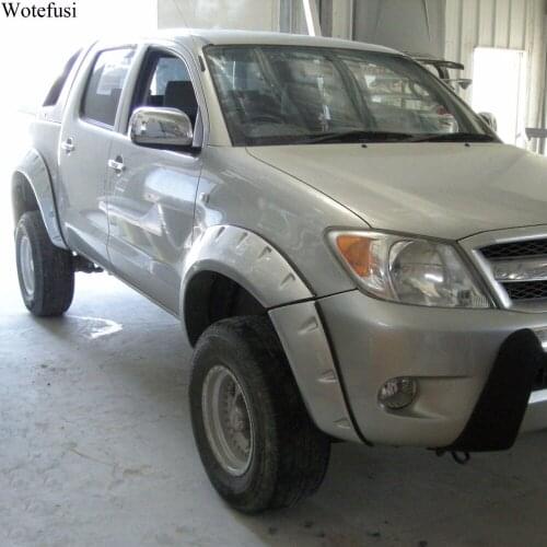 Wotefusi Adhesive Type Matt Black Mud Flaps Fender Protectors Set Kit For Toyota VlGO 4-door 05-11 06 07 08 09 2010 [QPA304]