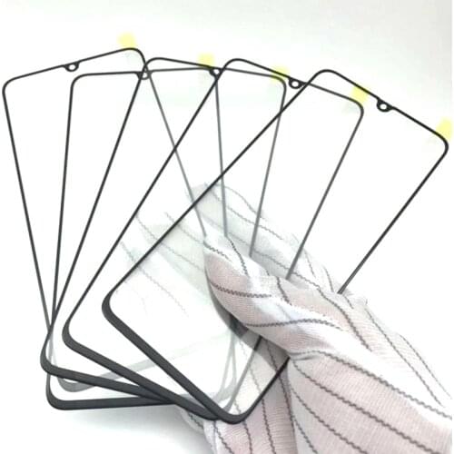 10Pcs/lot LCD Touch Screen Glass For Samsung Galaxy A02 A12 A32 A42 A52 A72 F41 F62 Front Outer Glass Lens With Hollow Glue