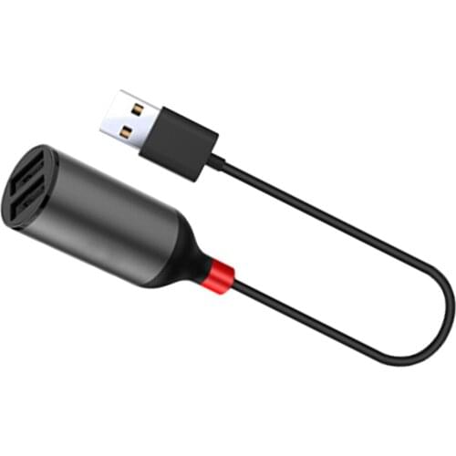 Aluminum Alloy Car Charger Quick Charge Dual USB Fast Charging Car Charger Adapter