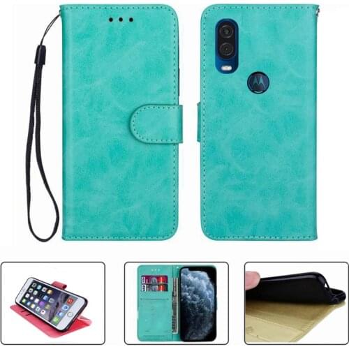 For Motorola One Vision P50 6.3" OneVision XT1970-1 Wallet Case High Quality Flip Leather Phone Shell Protective Cover Funda