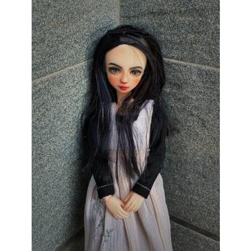 Handmade customized doll 30CM DIY face painted plastic dolls No clothes and shoes included