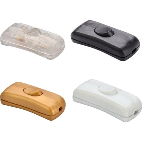 250V 10A Table Lamp Switch Line Switch Rewireable Midway Switch DIY Power Cord Switch Fittings