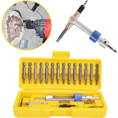 Swap Drill Bit Rotary Tool Kit Screwdriver Set Flip Drive Half Time Drill Driver Swivel Head Quick-Change Driving Repair Tools