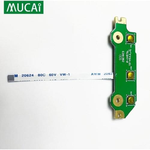 Original For Toshiba TECRA R850 R950 Power Button Board with Cable laptop Repairing Accessories