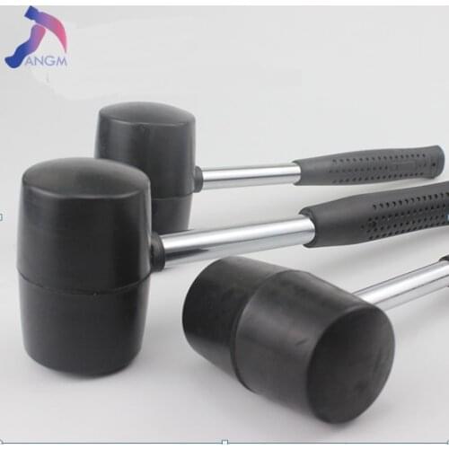 Rubber Hammer, Rubber Hammer, Elastic Rubber Hammer, Installation Hammer, Soft Rubber Ball Head Hammer
