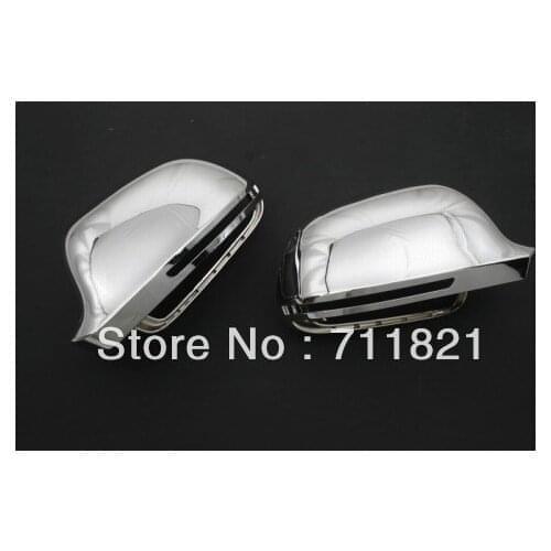 Car Styling Chrome Side Mirror Housing Replacement For Audi A4 B8