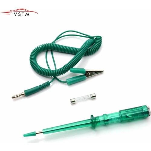 Car Circuit Tester DC 6V 12V 24V Auto Vehicle Gauge Test Copper Light Test Pen Detector Tester