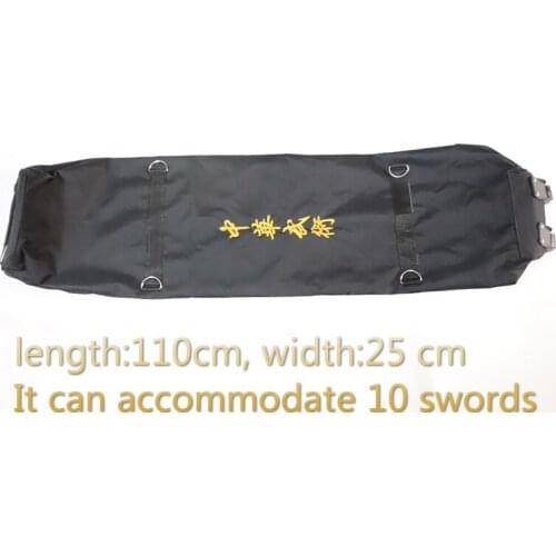 Japanese katana swords bag 110cm,on a variety of Martial arts equipment package Large capacity sword bag group sword bag