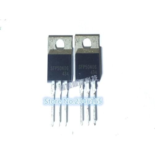 10pcs 50N06 SFP50N06 FQP50N06 KIA50N06 - 60V N-Channel MOSFET